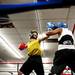 Azteca fighter Cameran Pankey boxes Soul City competitor Marcos Pecina on Friday, July 19, at an A-Square Fight Club boxing showcase in Ypsilanti. Daniel Brenner I AnnArbor.com